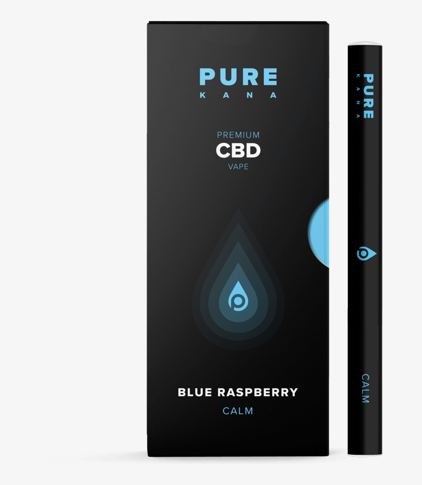 Purekana Blue Raz Cbd Vape Pen - Vaporizer, transparent png