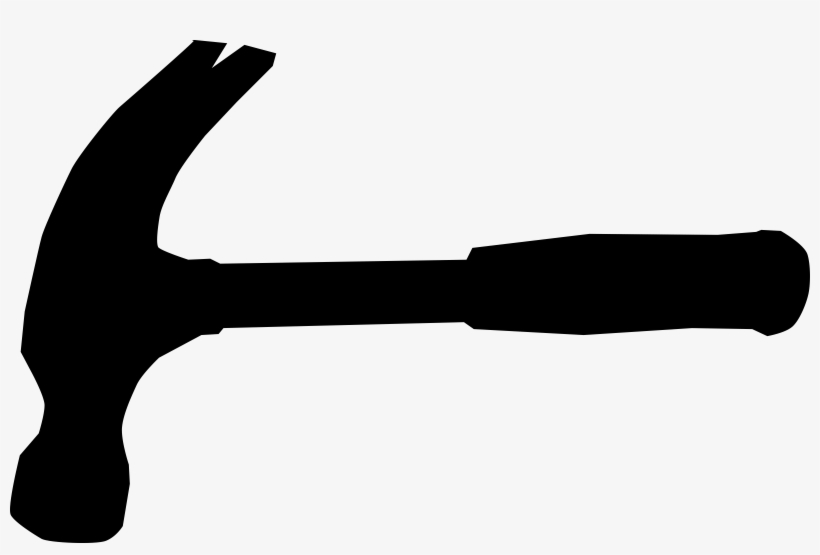 Download Hammer Silhouette Clipart Hammer Clip Art - Hammer Silhouette Clip Art, transparent png