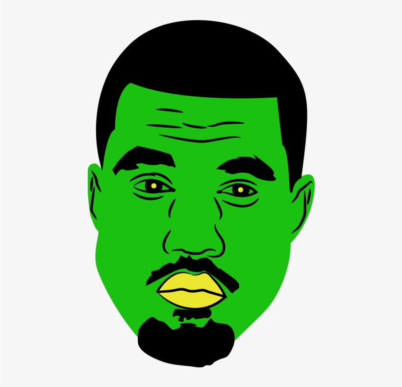 Kanye West Illustration For Hipe Clothing - Illustration, transparent png