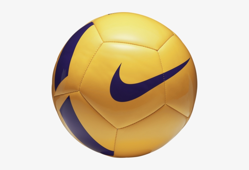 Nike Pitch Team Football - Nike Pitch Team Training Football Yellow Violet - Size, transparent png