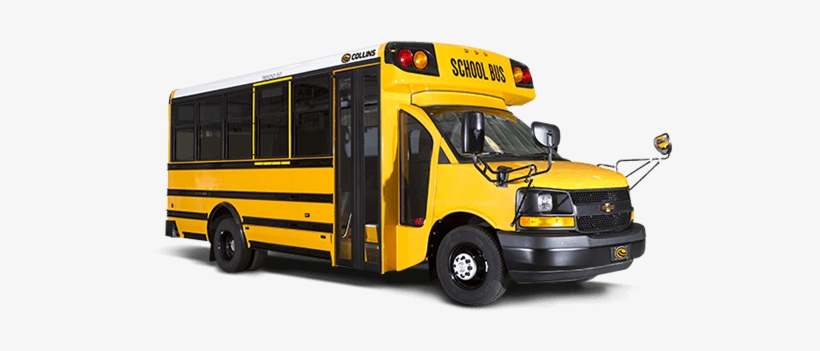Type A School Bus - Collin Busses, transparent png