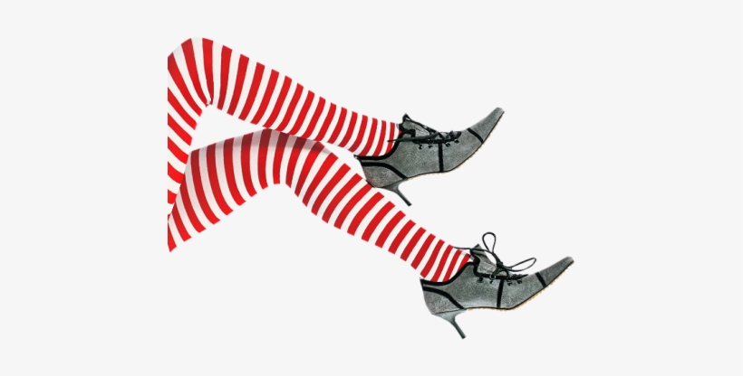Witch-098 - Witch Red Shoes Clipart, transparent png