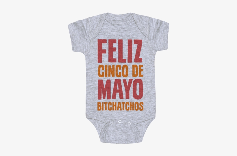 Feliz Cinco De Mayo Bitchatchos Baby Onesy - Barack Obama, transparent png