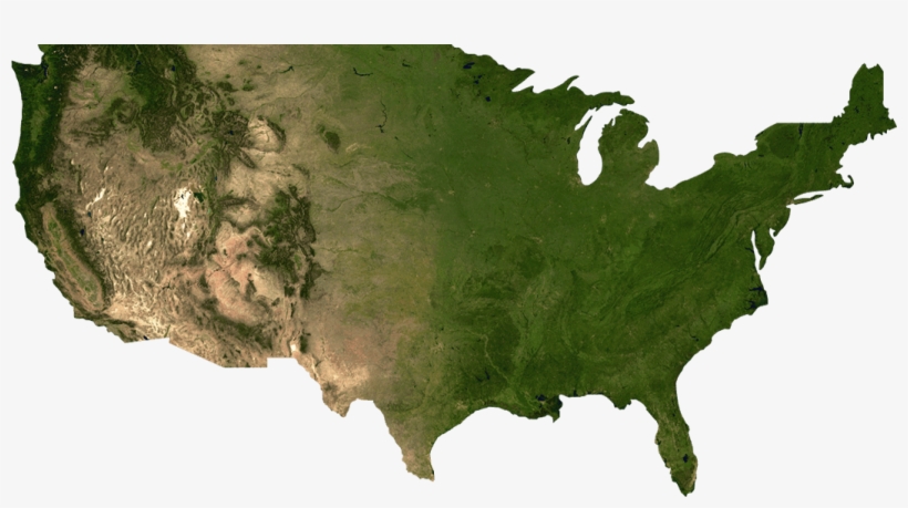 Usa Map - Map Of Sat Scores, transparent png