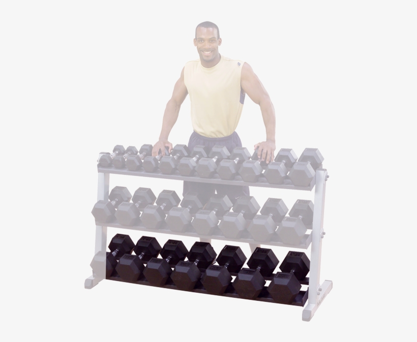 Optional 3rd Tier Dumbbell Shelf For Rack - Body Solid Dumbbell Rack, transparent png
