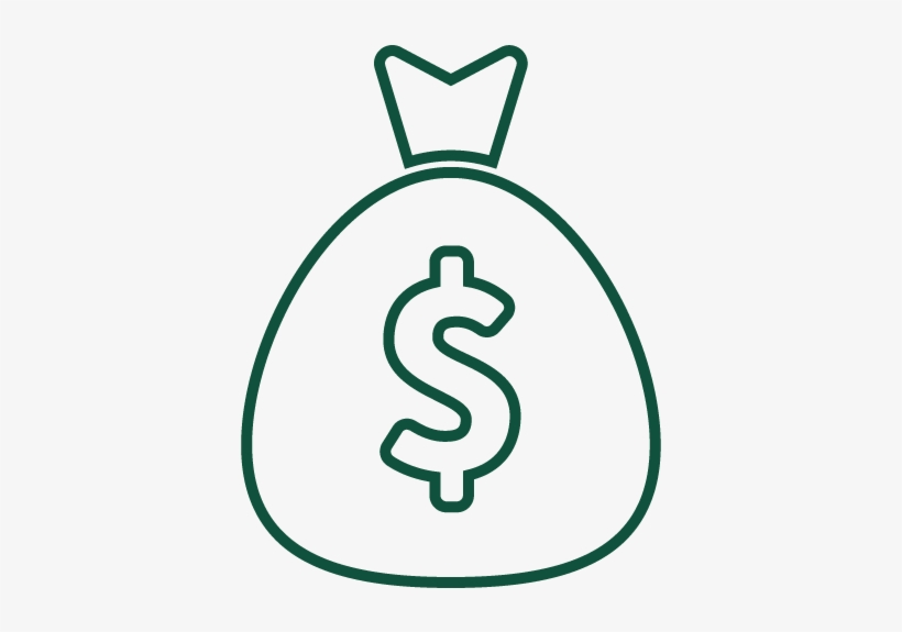Moneybag - Money Bag, transparent png