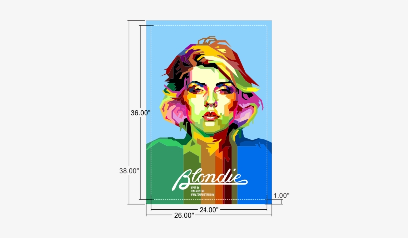 Blondie-bleeds - Parallel Lines By Blondie, transparent png