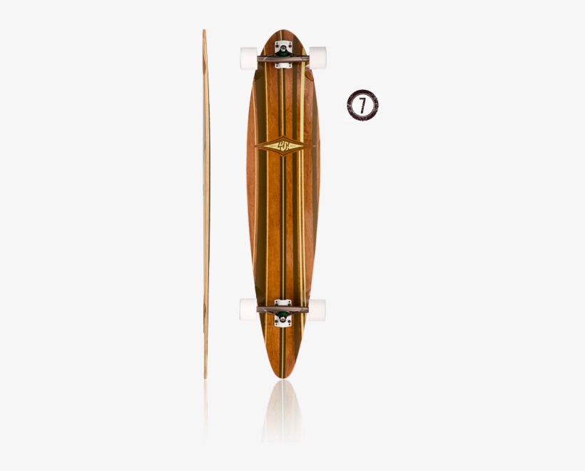 Lush Longboards Mako - Longboard, transparent png