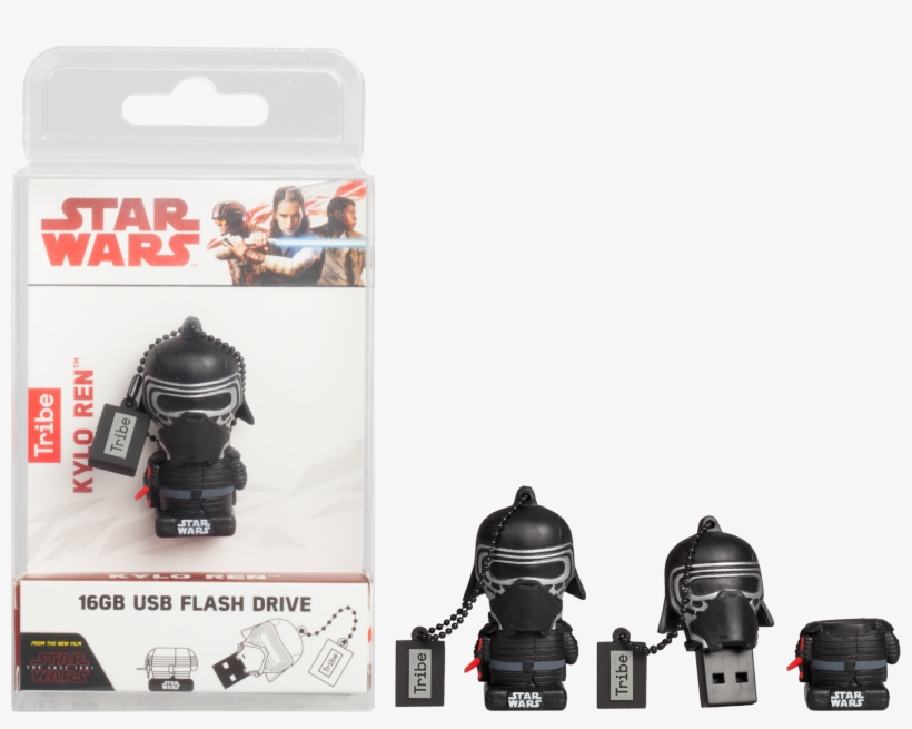 16gb Star Wars Tlj Kylo Ren Usb Flash Drive, transparent png