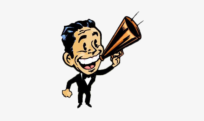 Megaphone - Cartoon, transparent png