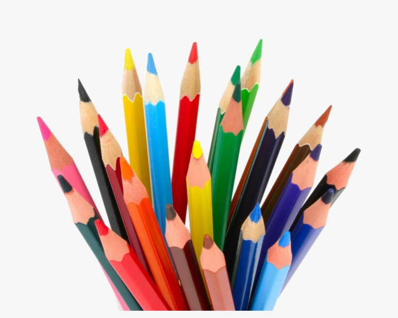 Colored Pencils, transparent png