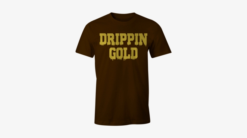 Drip Gold - Active Shirt, transparent png