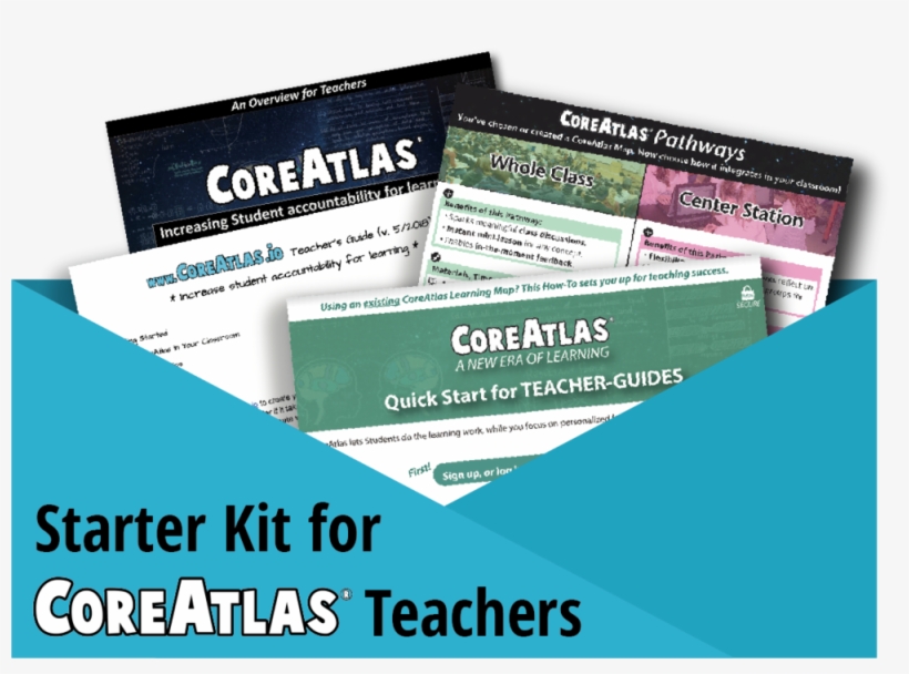 Starter Kit For Coreatlas Teachers Blue Button - Teacher, transparent png