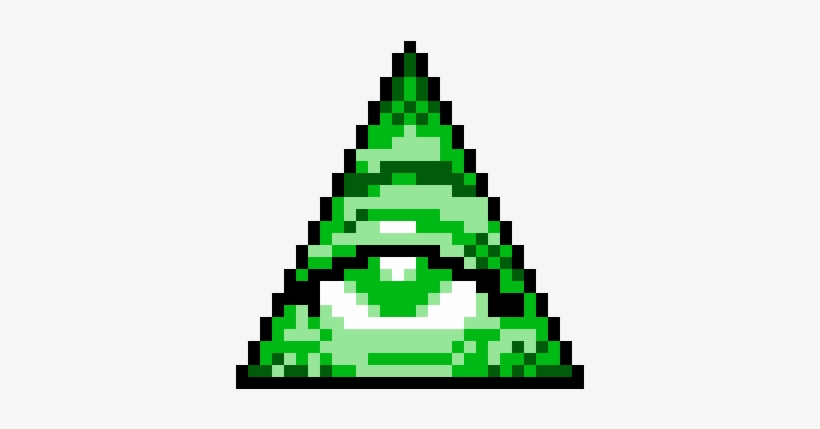 Illuminati X3 - Pixel Art Illuminati, transparent png