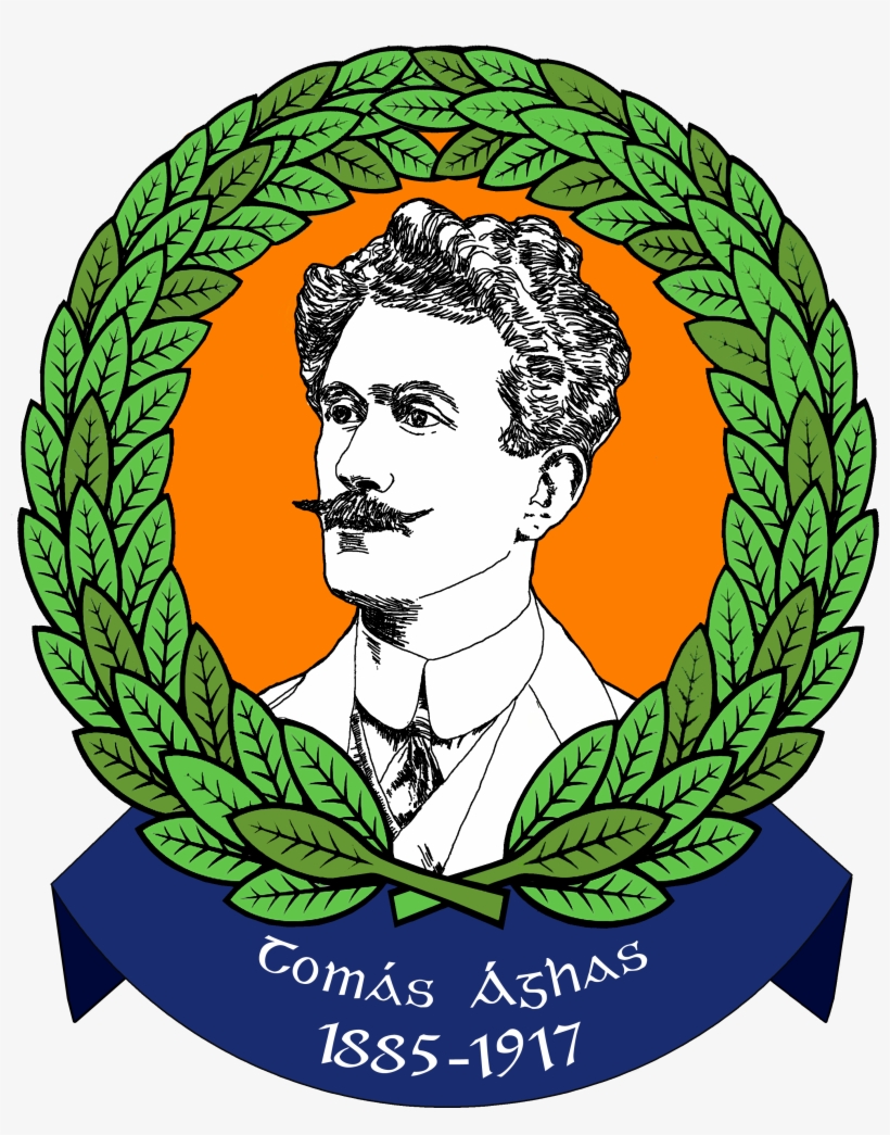 Thomas Ashe Logo Final Version Gold Background No Shapes - Illustration, transparent png