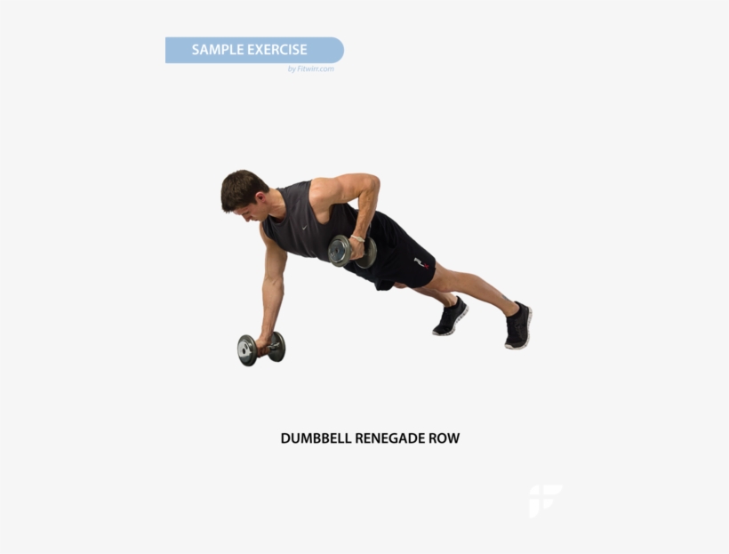 Dumbbell Exercise Workout Poster - Exercise Dumbbell, transparent png