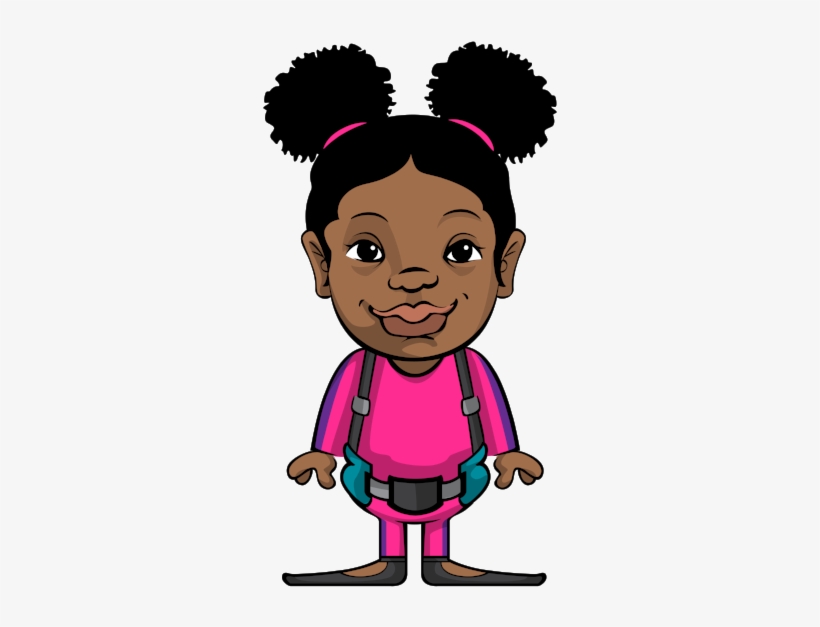 &nbsp - Nice Black Girl Cartoon, transparent png