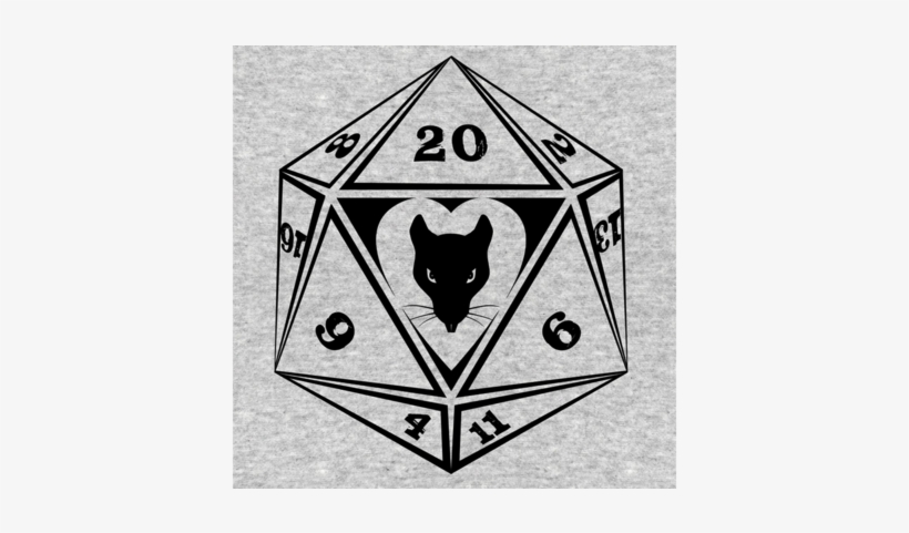 D20 Baseball T-shirt - Role-playing Game, transparent png