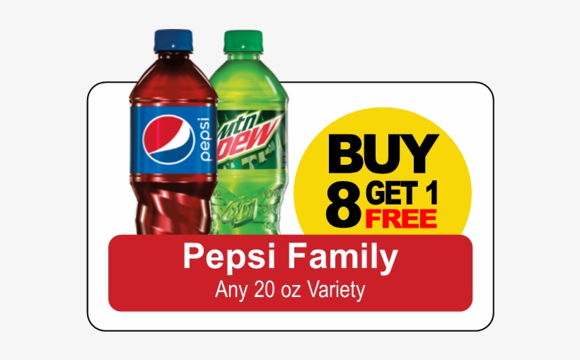 Pepsi, Wild Cherry - 20 Fl Oz Bottle, transparent png