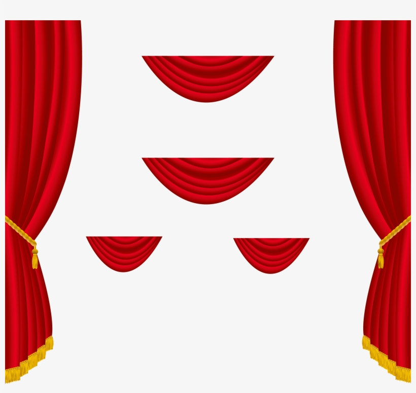 0, - Red Curtains Designs Png, transparent png