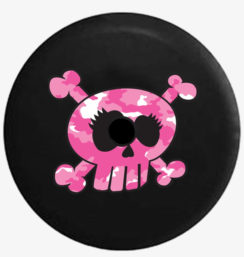 Jeep Wrangler Jl Backup Camera Pink Camo Cartoon Skull - Pink Camo Gothic Skull New Black Tote Bag, Shop, Books,, transparent png