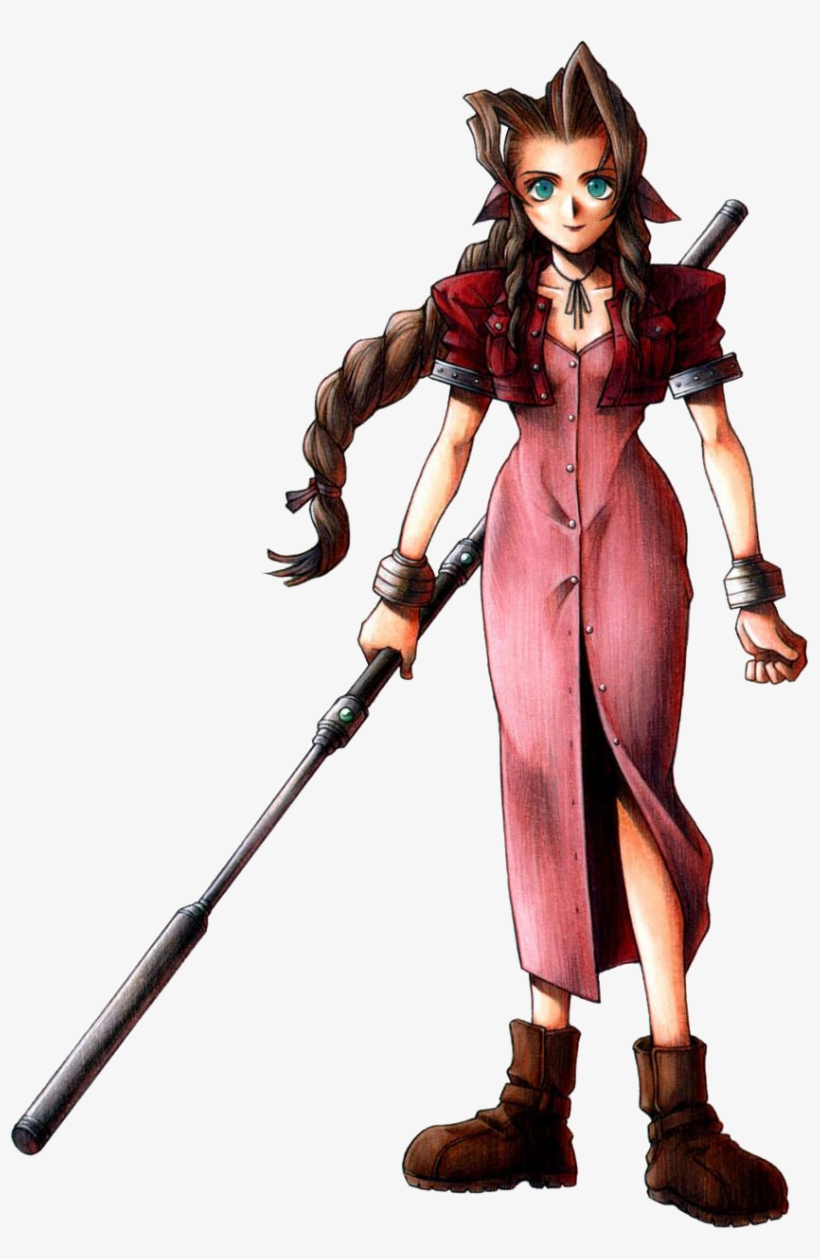 Aerith Gainsborough, From Final Fantasy - Final Fantasy Seven Memes, transparent png