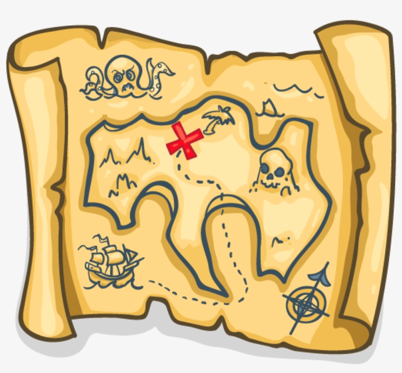 Pirate Treasure Png Jpg Royalty Free Download - Fortnite Week 6 Map, transparent png
