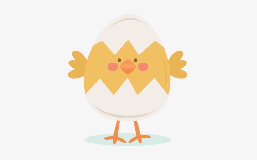 Chick In Egg Svg Scrapbook Cut File Cute Clipart Files - Chick In Egg Cute, transparent png