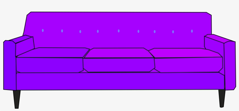 This Free Icons Png Design Of Purple Sofa, transparent png