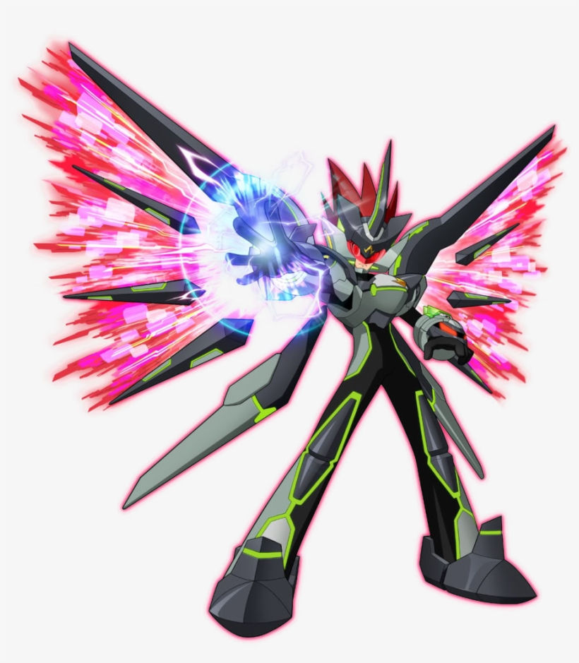My Favorite Mega Man Memory Was Activating Black Ace - Mega Man Star Force Png, transparent png