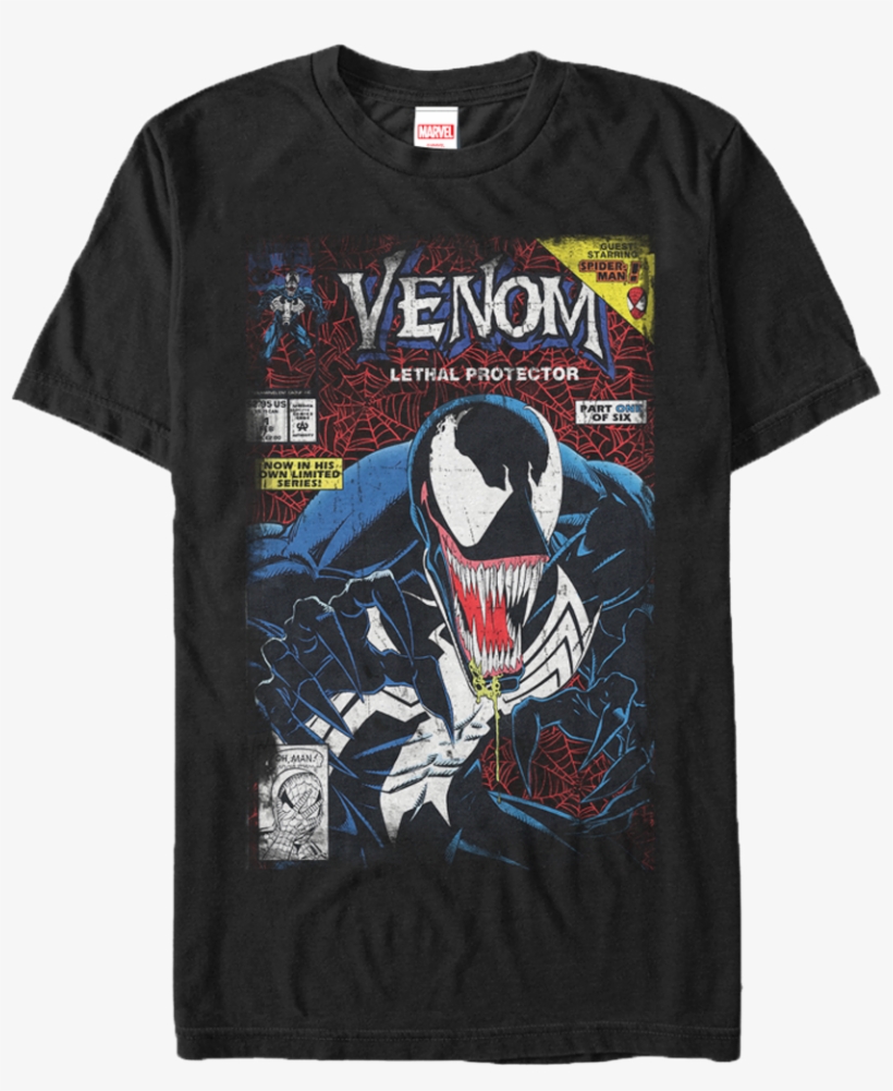 Venom Lethal Protector Part One T-shirt - Venom Lethal Protector Cover, transparent png