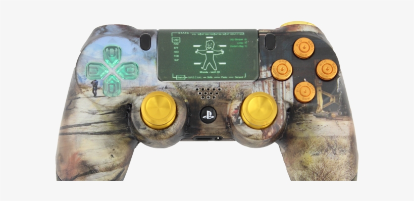Banner Free Stock Amazing Themed Controllers That You - Pip Boy Ps4 Controller, transparent png