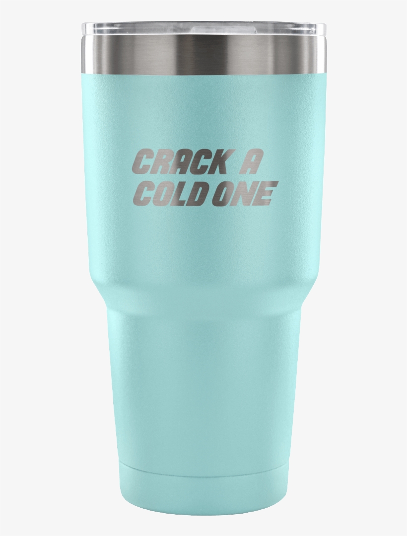Crack A Cold One 30oz Tumbler - Mug, transparent png