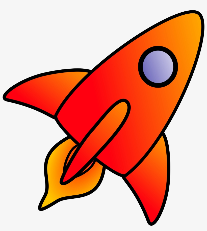 Cartoon Rocket Svg Clip Arts 558 X 596 Px, transparent png