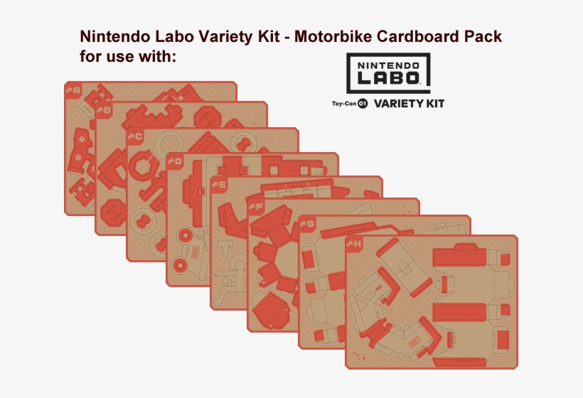 Nintendo Labo Variety Kit - Nintendo Labo All Cardboard, transparent png