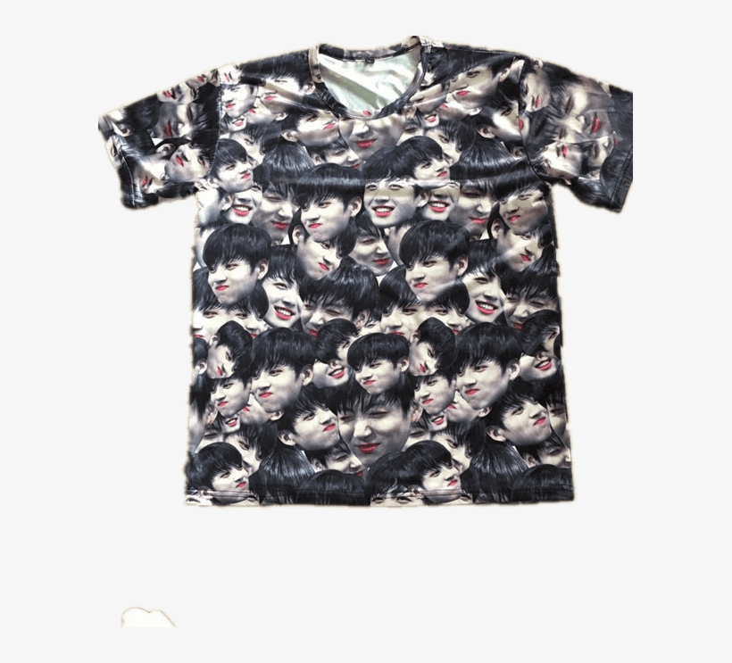 Bts Jungkook Face Shirt, transparent png