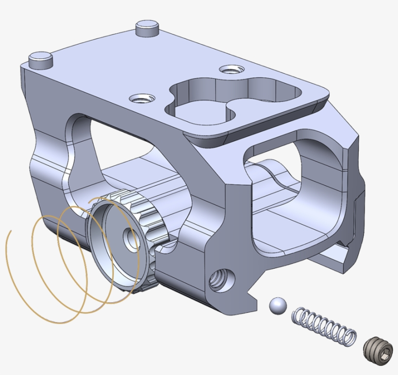 Best Trijicon Mro Mount, transparent png