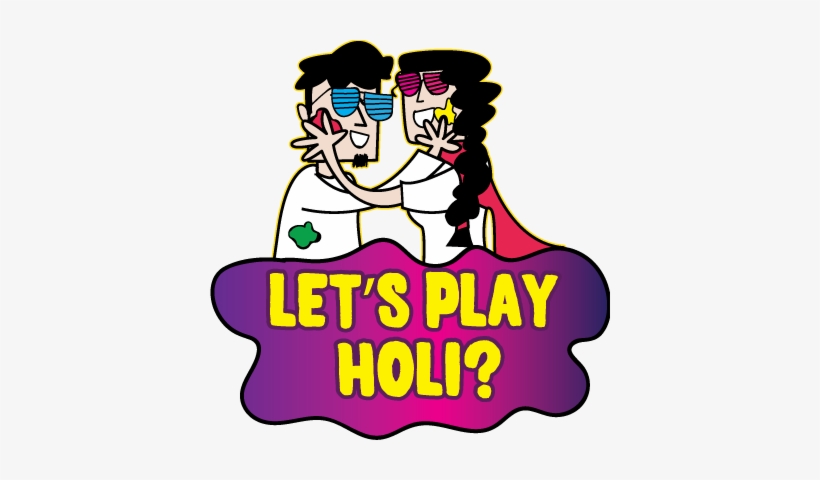 Thank You - Holi Png Sticar, transparent png