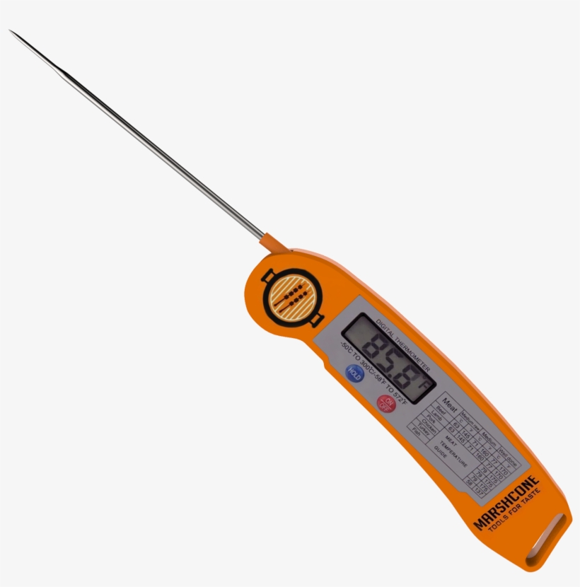 Meat Temperature Guide - Marshcone Dth-101 Instant Read Thermometer, transparent png