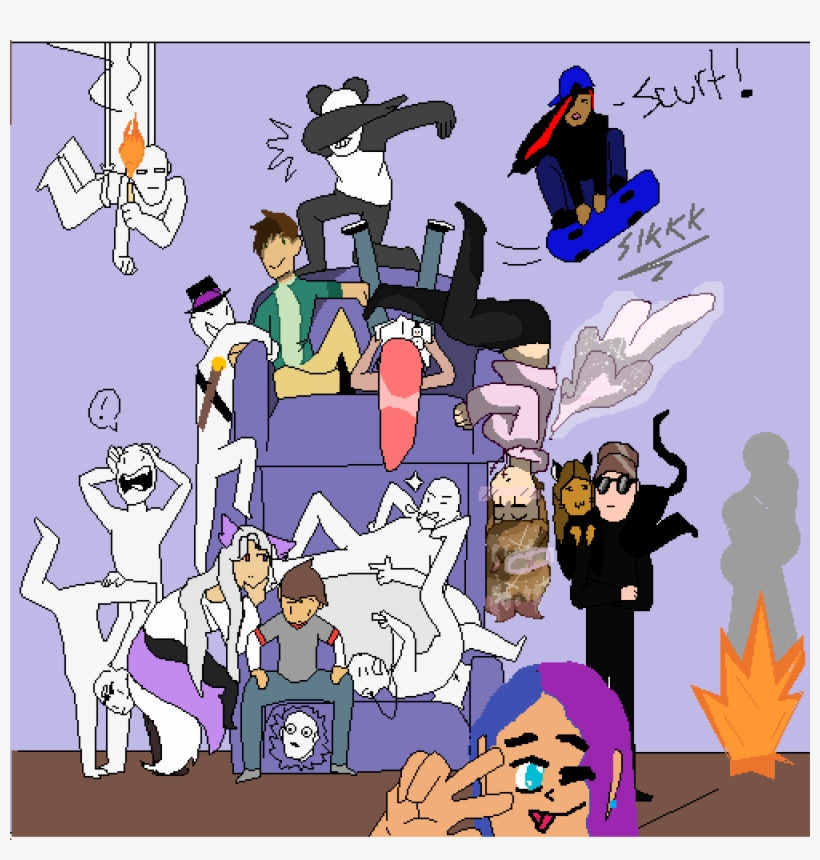 Dab Mai Dude Dab - Drawing, transparent png