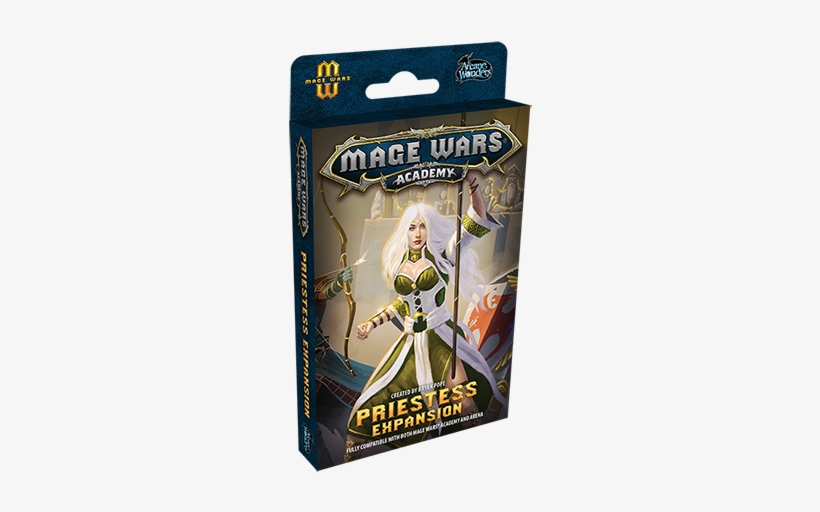 Mage Wars® Academy Is A Fast-paced Strategy Card Game - Mage Wars Academy Priestess Expansion, transparent png