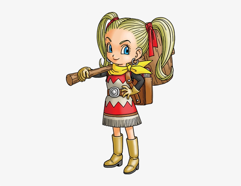 Dqbuilders2 Girl - ドラゴンクエスト ビルダーズ 2 キャラ, transparent png