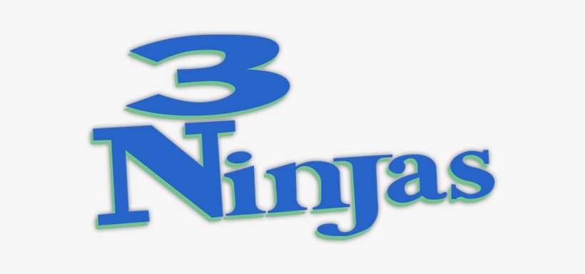 3 Ninjas Movie Logo - Poster: 3 Ninjas, 17x11in., transparent png