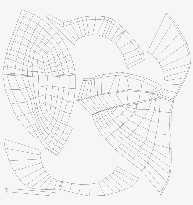 The Helmet Is Unwrapped All I Need To Do Is Texture - Line Art, transparent png