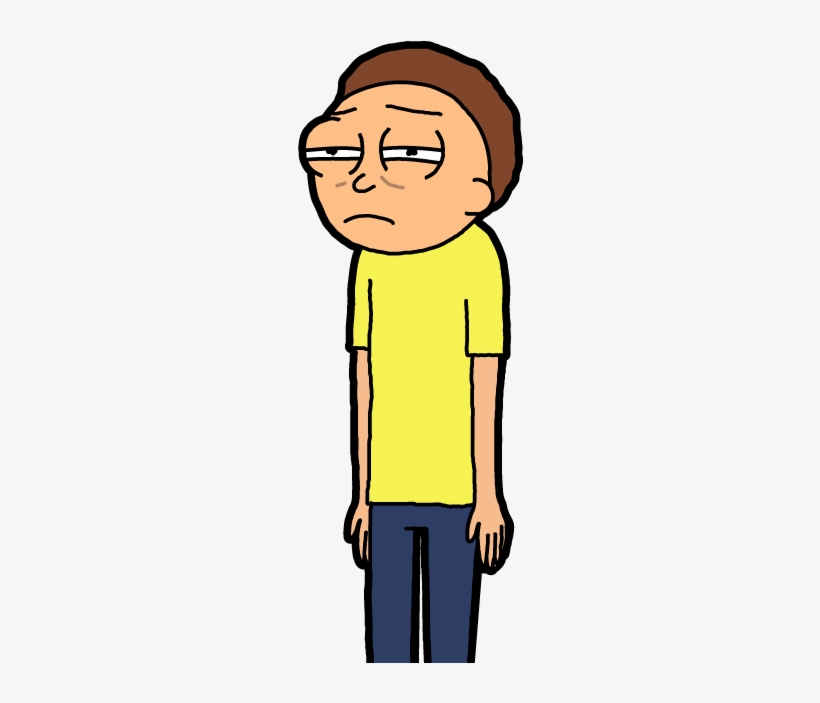 Tired Morty - Pocket Mortys Spork Morty, transparent png