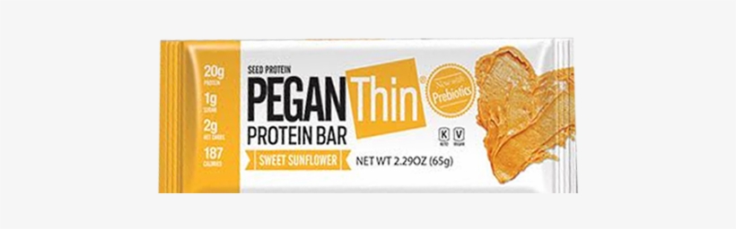 Julian Bakery, Barra De Proteína Paleo Vegana Mantequilla - Julian Bakery Pegan Thin Protein Bar (sweet Sunflower, transparent png