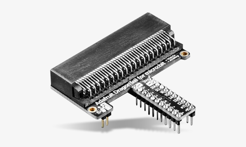 Adafruit Dragontail For Micro - Micro Bit, transparent png