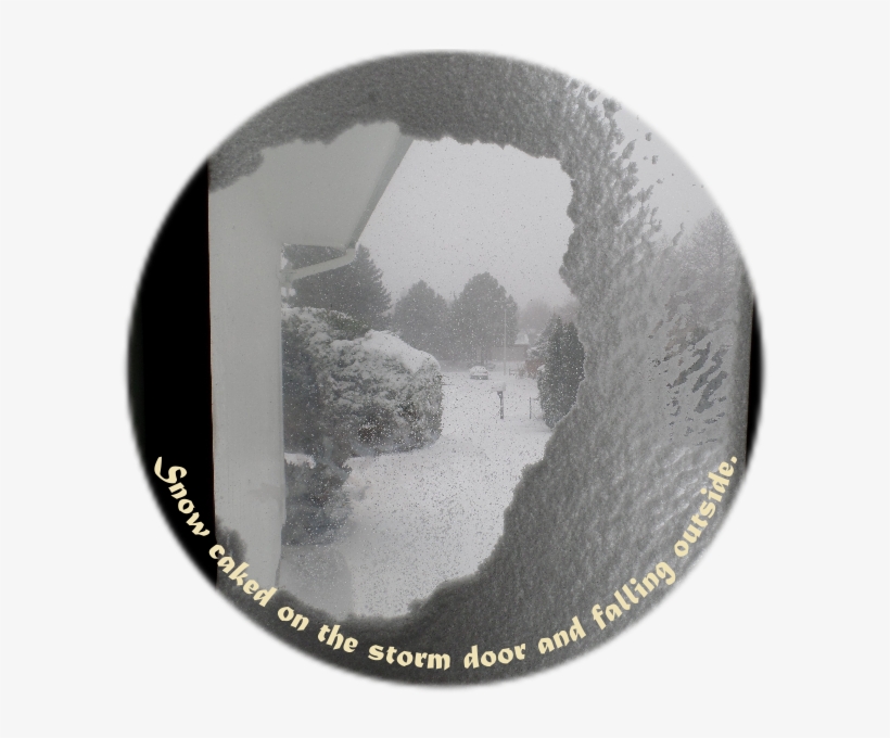 Naturally The Front Steps Had A Snowdrift Almost 2 - Circle, transparent png