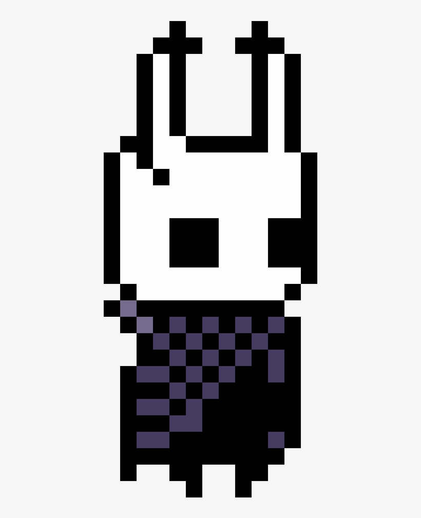 Hollow Knight Pixel Version - Hollow Knight Pixel Art Hama, transparent png