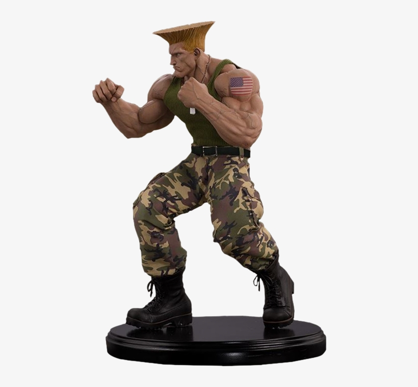Guile Statue - Guile, transparent png